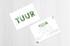 Letters met blaadjes Letters met blaadjes